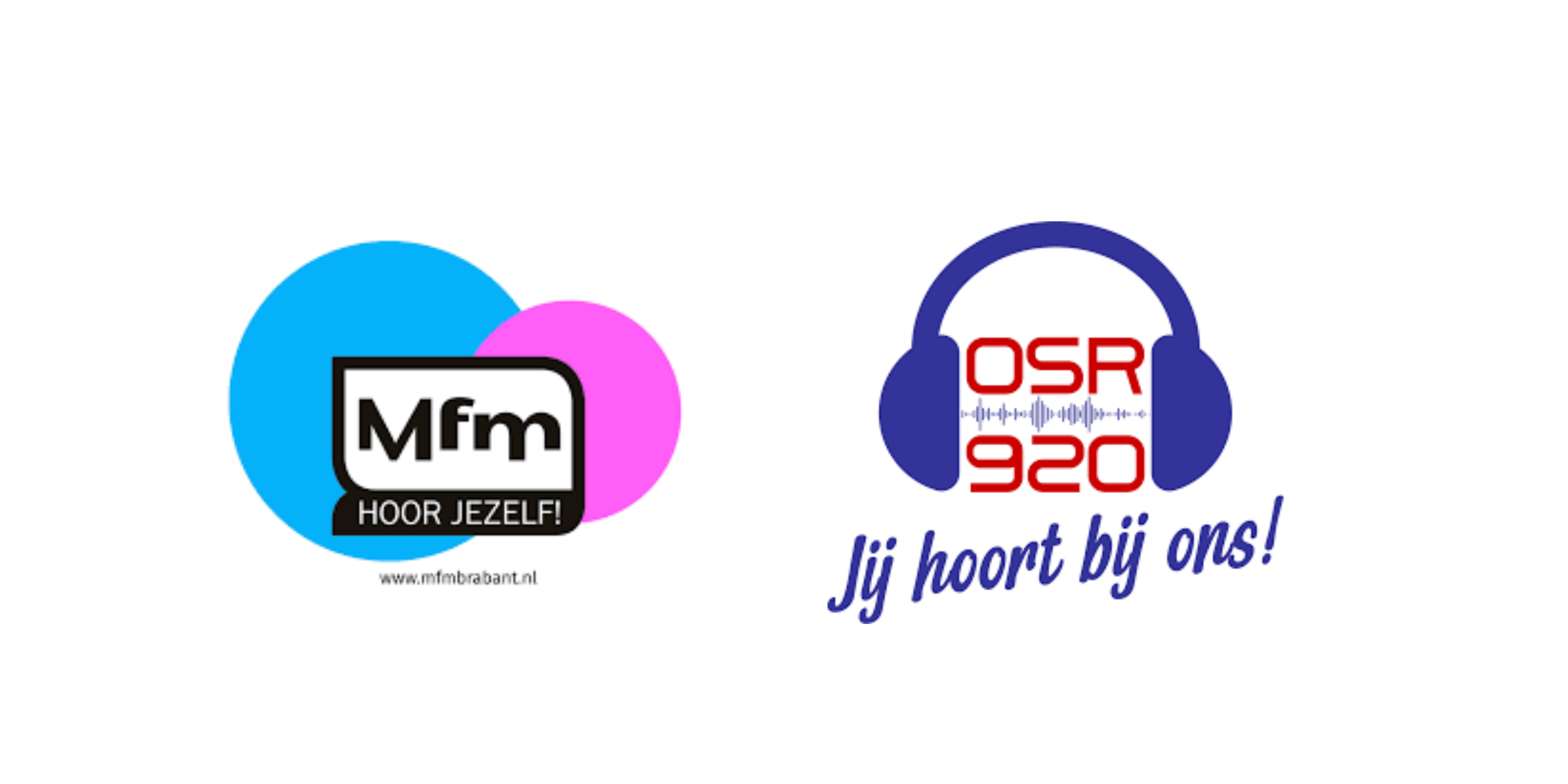 De originele logo’s van MFM Brabant en OSR 920